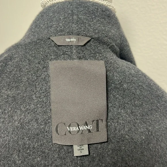 Vera Wang handmade wool coat